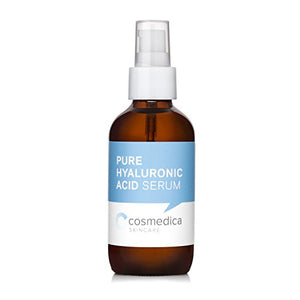 Cosmedica Hyaluronic Acid Serum for Skin – 4 Fl. Oz Hydrating Facial Moisturizer with Anti-Aging Skin Care Properties. Beauty and Skin Care