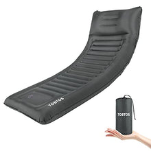 Load image into Gallery viewer, TOBTOS Self Inflating Camping Sleeping Pad with Pillow, Thick 6 Inch Ultralight Sleeping Pad with Built-in Pump, Lightweight Sleeping Mat for Camping, Backpacking, Hiking, Tent
