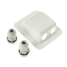 Load image into Gallery viewer, Link Solar Weatherproof ABS Solar Double Cable Entry Gland for All Cable Types 2mm² to 6mm² for Solar Project on Rv, Campervan, Boat
