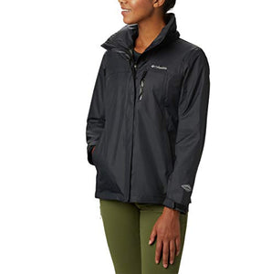 Columbia Women's Pouration Jacket, Large, Black