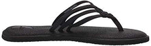 Load image into Gallery viewer, Sanuk Women's Yoga Salty Flip-Flop, black, 09 M US
