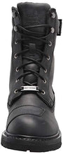 Load image into Gallery viewer, HARLEY-DAVIDSON FOOTWEAR Men's Brosner 8" lace Motorcycle Boot, Black, 8
