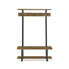 Load image into Gallery viewer, Sonoma Entryway Hall Tree with Bench, Shelves &amp; Coat Hooks
