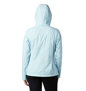 Columbia Women's Switchback III Printed Jacket, Packable, Cirrus Grey Wispy Bamboo Emboss, Medium