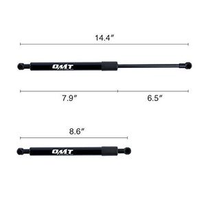 Compatible with 15-21 F150 Pickup Tailgate Assist, Truck Tail Gate Lift Assist Tailgate Shock Compatible with 2015 2016 2017 2018 2019 2020 2021 Ford F-150 XL XLT Platinum Raptor King Ranch