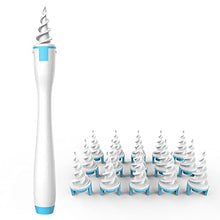 Load image into Gallery viewer, 2022 Spiral Ear Wax Removal Tool, Ear Cleaner kit Q-Grips Earwax Remover with 16 Pcs Soft Replacement Tips Suitable for Adult &amp; Kids (Blue)
