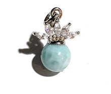 Load image into Gallery viewer, Larimar Pendant Gemstones with 925 Sterling Silver Classic Jewelry Women
