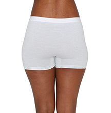 Load image into Gallery viewer, EVARI Women's Boyshort Panties Comfortable Cotton Underwear Pack of 5 (Assorted striped pack of 5, X-Large)
