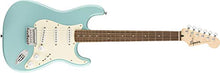 Load image into Gallery viewer, Squier by Fender Bullet Stratocaster - Hard Tail - Laurel Fingerboard - Tropical Turquoise
