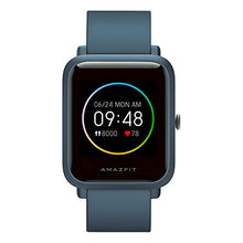 Load image into Gallery viewer, Amazfit Bip S Lite Smart Watch Fitness Tracker for Men, 30 Days Battery Life, 1.28”Always-on Display, 14 Sports Modes, Heart Rate &amp; Sleep Monitor, 5 ATM Waterproof, for Android Phone iPhone(Blue)
