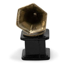 Load image into Gallery viewer, American Heritage Industries Dollhouse Gramophone- Antique Miniature Gramophone for Scaled 1:12 Dollhouses, Unique Dollhouse Accessory, an Product
