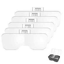 Load image into Gallery viewer, ZYuan Hands Free Head Magnifier Visor, Headband Magnifier Glasses with LED Lights Illumination, Head-Mounted Reading Magnifier Loupe Head Wearing
