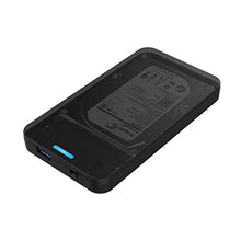 Load image into Gallery viewer, SABRENT 2.5-Inch SATA to USB 3.0 Tool-Free External Hard Drive Enclosure + 7 Port USB 3.0 HUB + 2 Charging Ports with 12V/4A Power Adapter
