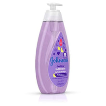 Load image into Gallery viewer, Johnson's Bedtime Baby Bubble Bath with Relaxing &amp; Soothing NaturalCalm Aromas, Hypoallergenic, Gentle &amp; Tear-Free Nighttime Bubble Bath for Babies, Kids &amp; Toddlers, 27.1 fl. oz
