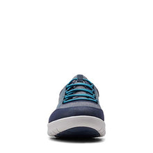 Load image into Gallery viewer, Clarks womens Adella Holly Sneaker, Navy Textile, 10 US
