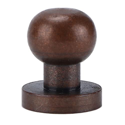 Load image into Gallery viewer, 20Pcs Round Head Rivets, Luggage Hardware Accessories Portable Good Toughness Round Head Stud Screws Nails for DIY Leather Crafts/Shoes/Bag//Clothe(7X6mm)