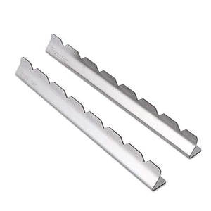 Begatter Skewers Holder, Stainless Steel Shish Kabob Rack for Grill, 14.8" Long Barbecue BBQ Skewers Rack