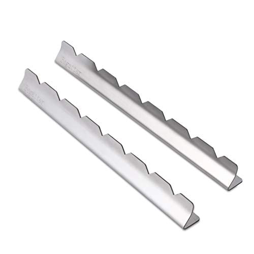 Begatter Skewers Holder, Stainless Steel Shish Kabob Rack for Grill, 14.8