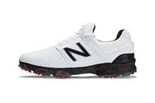 Load image into Gallery viewer, New Balance Men's Fresh Foam LinksPro Golf Shoes, White/Black, 12, D
