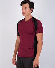 Load image into Gallery viewer, Men's Quick Dry Fit Dri-Fit Short Sleeve Active Wear Training Athletic Essentials Crew T-Shirt Fitness Gym Wicking Tee Workout Casual Sports Running Tennis Exercise Undershirt Top - 5 Pack,-Set 13,XXL
