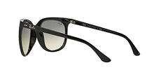 Load image into Gallery viewer, Ray-Ban Women&#39;s RB4126 Cats 1000 Eye Sunglasses, Black/Grey Gradient, 57 mm
