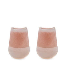 Load image into Gallery viewer, HOST Freeze Cooling Cup Double Wall Insulated Freezer Chilling Tumbler with Gel, Glasses for Red and White Wine, Set of 2, 8.5 oz
