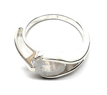 Load image into Gallery viewer, Natural Rainbow Moonstone 925 Sterling Silver Engagement Ring Size 4.25, 4.5, 5.5, 6, 6.5, 7, 7.25, 8, 8.25, 9, 9.25, 9.5, 10, 10.25, 10.5
