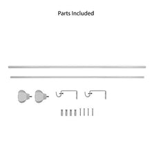 Load image into Gallery viewer, Beme International Kid's 5/8-Inch Acrylic Crown Rod Set, 26 to 48-Inch, Pink
