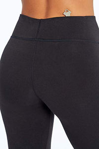 Bally Total Fitness Women's Tummy Control Pant 32", Black, Large