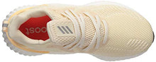 Load image into Gallery viewer, adidas Women's Alphaboost Running Shoe, Ecru Tint/Silver Metallic/Glow Orange, 9.5 M US
