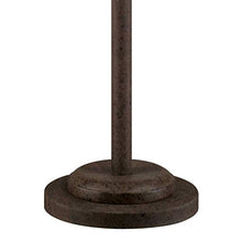 Load image into Gallery viewer, Industrial Floor Lamp Rustic Bronze Open Metal Cage 3-Light Antique LED Edison Bulbs Dimmable for Living Room Bedroom - Franklin Iron Works
