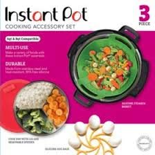 Instant Pot 5257143 Official Cooking Set, 3-Piece, Assorted