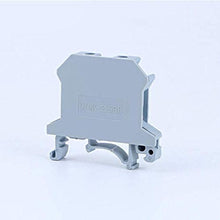 Load image into Gallery viewer, 10Pcs D-UK2.5BG DIN Rail Mounted Terminal Block End Cover - Gray
