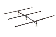 Load image into Gallery viewer, Glideaway X-Support Bed Frame Support System, GS-3 XS Model - 3 Cross Rails and 3 Legs - Strong Center Support Base for Full, Queen and King Mattress, Box Springs, and Bed Foundations

