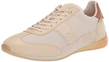 Load image into Gallery viewer, Lacoste Men's Angular Sneaker, Natural/Off White, 11
