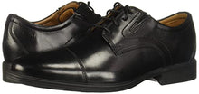 Load image into Gallery viewer, Clarks Men's Whiddon Cap Oxford, Black Leather, 9
