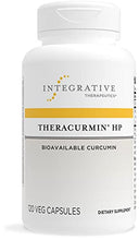 Load image into Gallery viewer, Integrative Therapeutics Theracurmin HP - Curcumin -Turmeric Supplement - for Muscle Recovery and Relief of Minor Pain Due to Occasional Overuse* - Vegan - Dairy Free - Gluten Free - 120 Capsules
