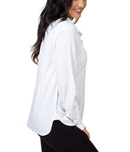 Load image into Gallery viewer, NCAA LSU Tigers Womens Oxford Shirt - White, WHITE, Medium
