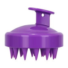 Load image into Gallery viewer, SetSail 2 Pack Shower Body Brush with Bristles and Loofah &amp; Hair Scalp Massager Shampoo Brush, Long Handle Back Scrubber for Shower, Soft Silicone Hair Scalp Scrubber, Dry and Wet Hair Brush
