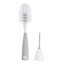 Load image into Gallery viewer, Munchkin Miracle Dual Sided Cup and Baby Bottle Brush, Includes Straw Brush, Grey
