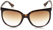 Load image into Gallery viewer, Ray-Ban unisex adult Rb4126 Cats 1000 Sunglasses, Light Havana/Brown Gradient, 57 mm US
