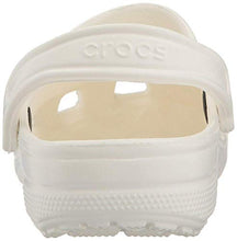 Load image into Gallery viewer, Crocs Classic Clog | Water Comfortable Slip on Shoes, White, 7 Women/5 Men

