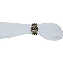 Load image into Gallery viewer, Invicta Men's 6991 Pro Diver Collection GMT 18k Gold-Plated Stainless Steel Watch with Black Band
