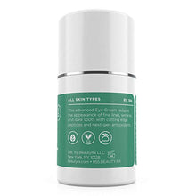 Load image into Gallery viewer, BeautyRx by Dr. Schultz Eye Cream for Dark Circles, Bags, Wrinkles &amp; Puffiness. Best Firming Under &amp; Around Eyes Anti-Aging &amp; Moisturizing Treatment with Vitamin C, Hyaluronic Acid &amp; Green Tea (1 oz)

