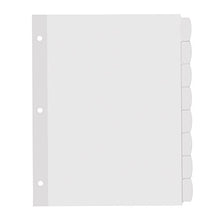 Load image into Gallery viewer, Avery Big Tab Printable White Label Dividers with Easy Peel, 8 Tabs, 4 Sets (14433)
