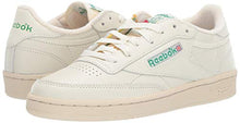 Load image into Gallery viewer, Reebok Women's Club C 85 Sneaker, Chalk/Glen Green/Paper White/Excellent Red, 7
