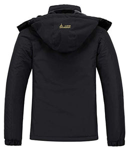 MOERDENG Women's Waterproof Ski Jacket Warm Winter Snow Coat Mountain Windbreaker Hooded Raincoat