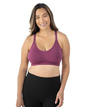 Load image into Gallery viewer, Kindred Bravely Sublime Support Low Impact Nursing &amp; Maternity Sports Bra (Berry Fusion, XX-Large)
