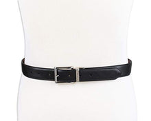 Load image into Gallery viewer, Tommy Hilfiger Men's Reversible Belt, Black/Brown Silver, 36
