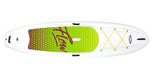 Load image into Gallery viewer, Pelican - SUP - Hardshell Stand-Up Paddleboard - Lightweight Board with a Bottom Fin for Paddling, Non-Slip Deck - Perfect for Youth &amp; Adult (Lime, 10 ft 6 po) (FAA10P109-00)
